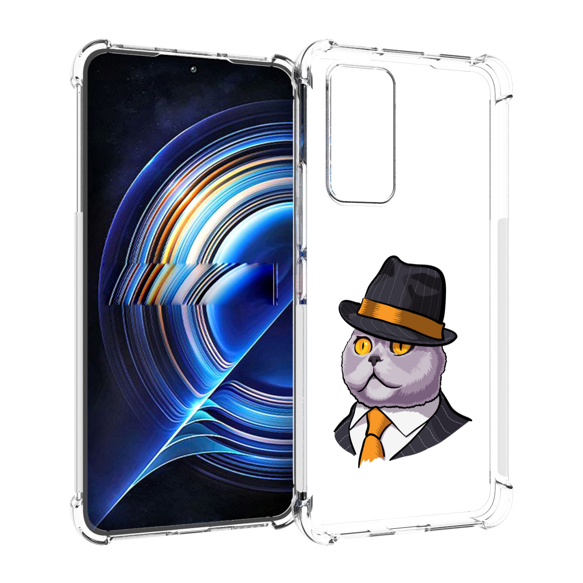 

Чехол MyPads британец для Tecno Camon 19 Neo, Прозрачный, Tocco