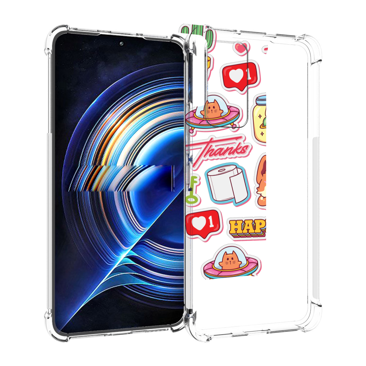 

Чехол MyPads милые-стикеры-корги для Tecno Camon 19 Neo, Прозрачный, Tocco