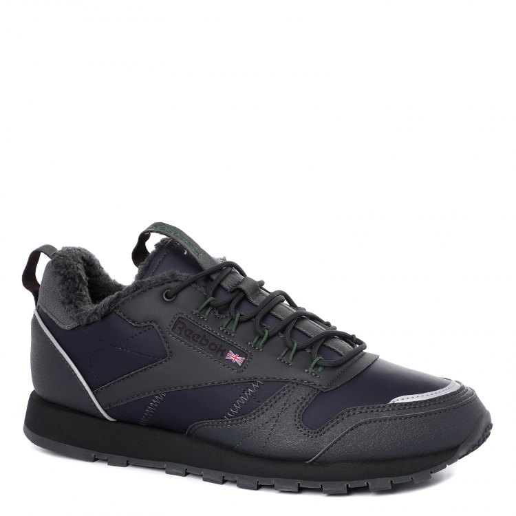 фото Кроссовки мужские reebok cl leather mu_2418864 синие 41 eu