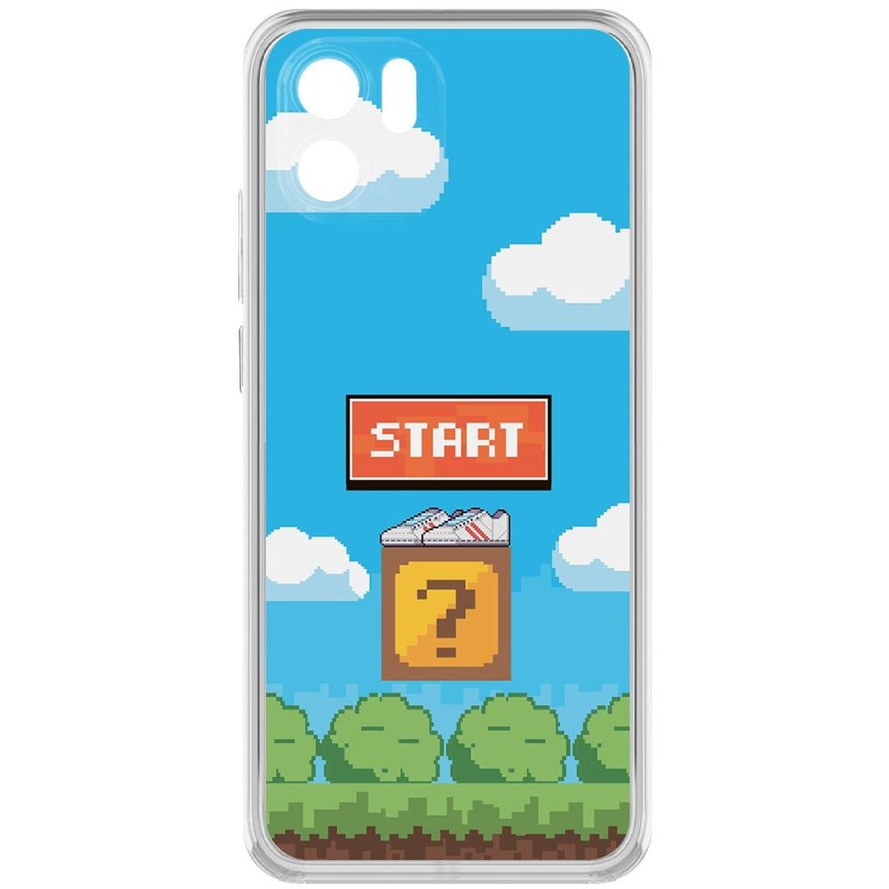 

Чехол-накладка Кейс Кроссовки детские 8-Бит для Xiaomi Redmi A1