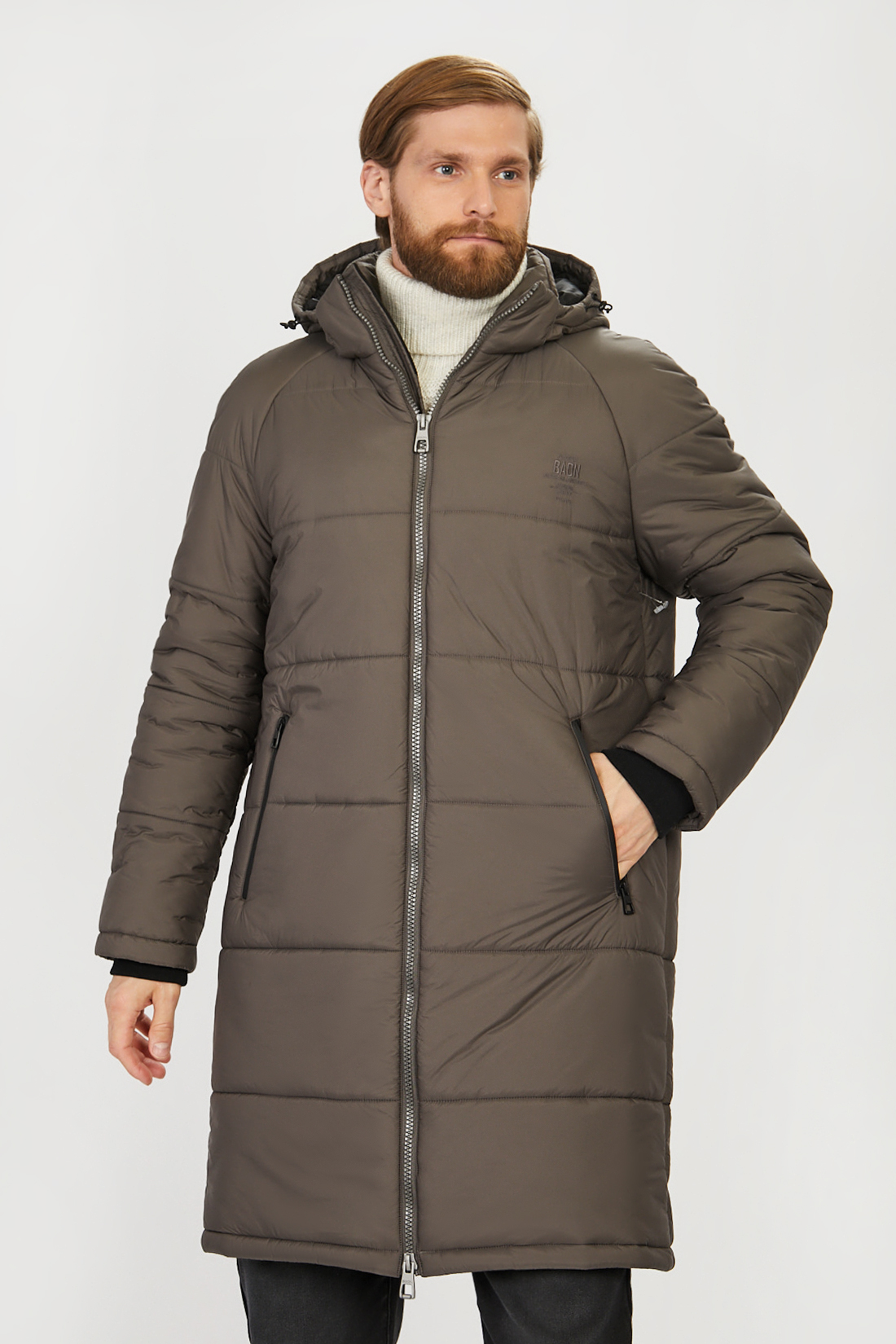 фото Куртка мужская baon b531527 черная 3xl