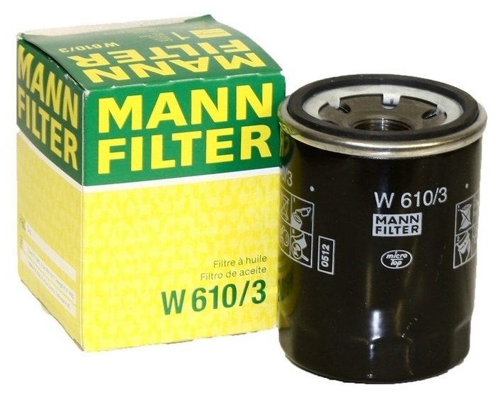 фото Масляный фильтр mann-filter w 610/3