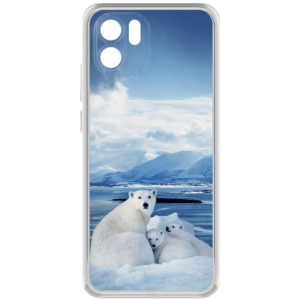 

Чехол-накладка Кейс Полярные медведи для Xiaomi Redmi A1