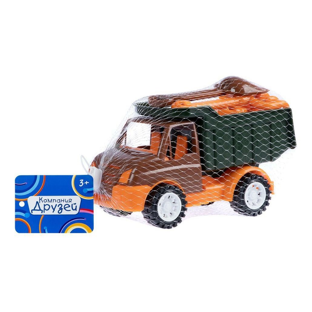 

Игровой набор Компания друзей Грузовик с формочками 24 х 11 х 15 см
