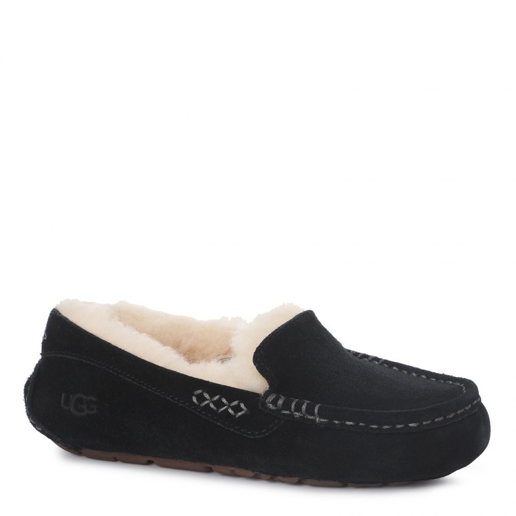 

Мокасины женские UGG 1106878_2420352 черные 40 EU, 1106878_2420352