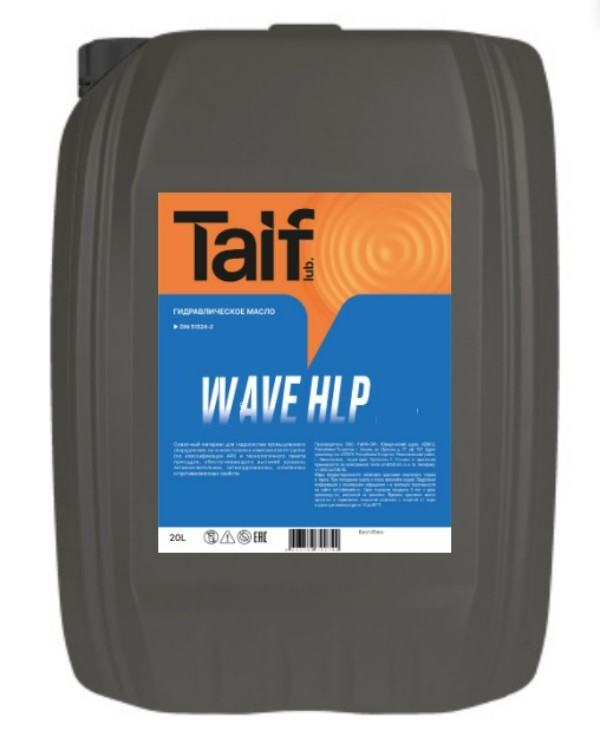 фото Taif трансмиссионное масло taif wave hlp 32 20л 213115