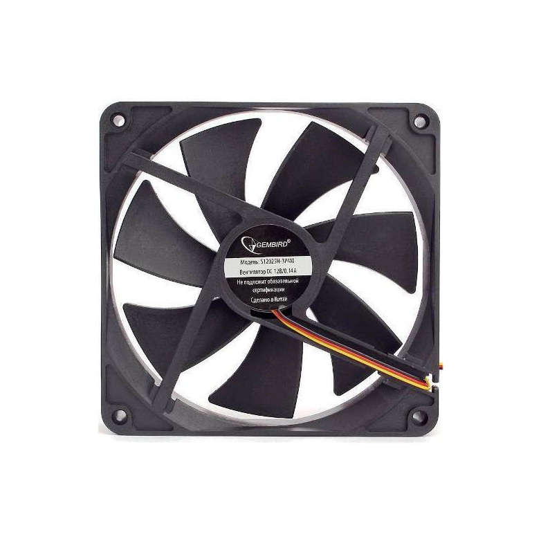 

Корпусной вентилятор Gembird S12025H-3P4M