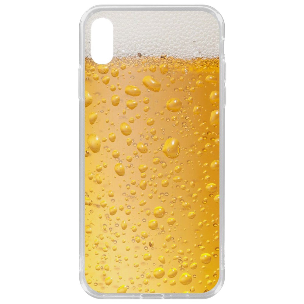 

Чехол-накладка Krutoff Clear Case Пенное для iPhone XS Max, Прозрачный