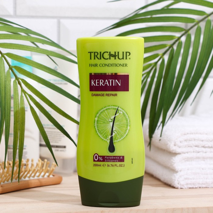 фото Кондиционер для волос trichup keratin с кератином, 200 мл