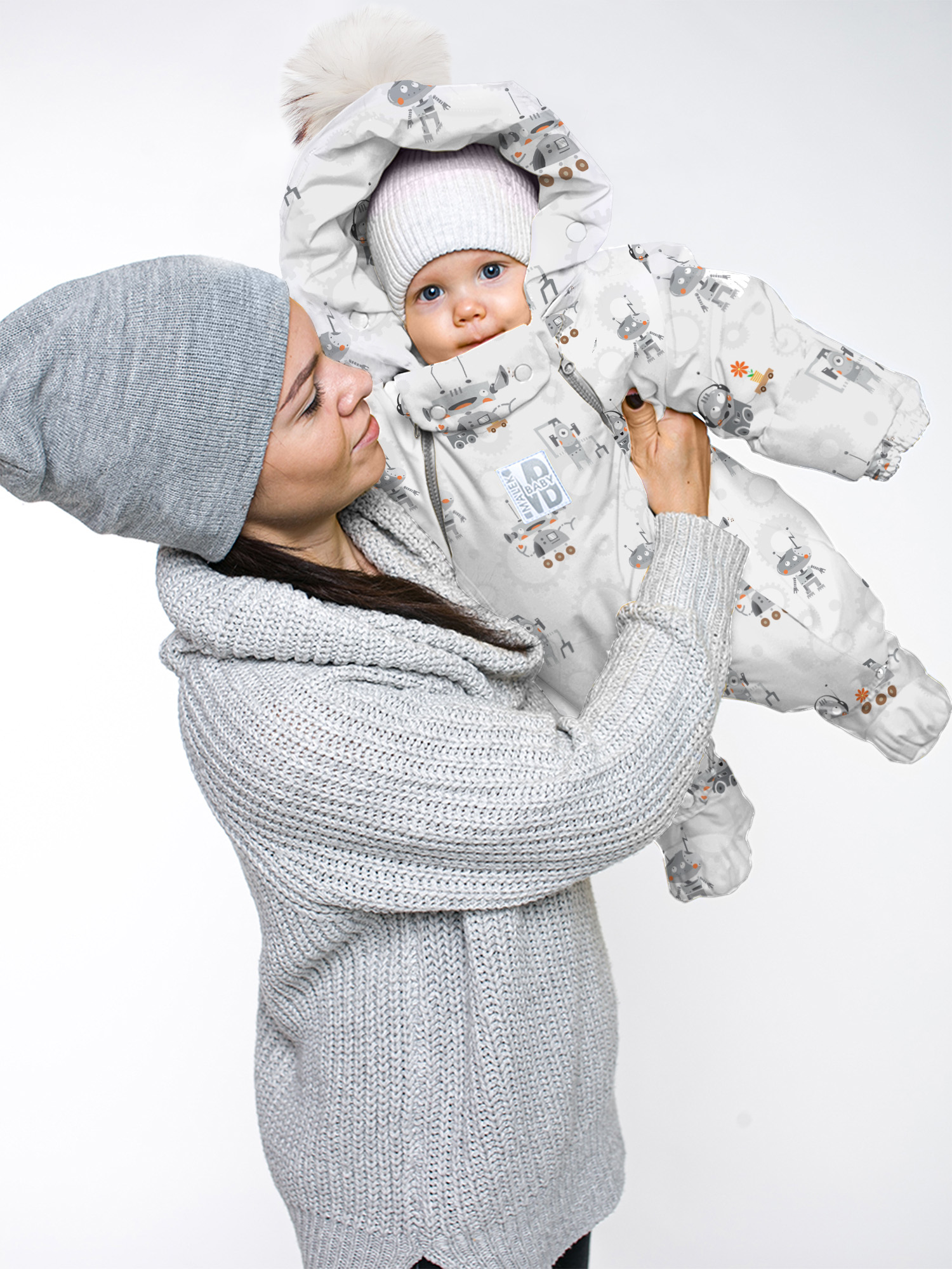 

Комбинезон-конверт MaLek BaBy 163ШМ/1, белый, 80, 163ШМ/1