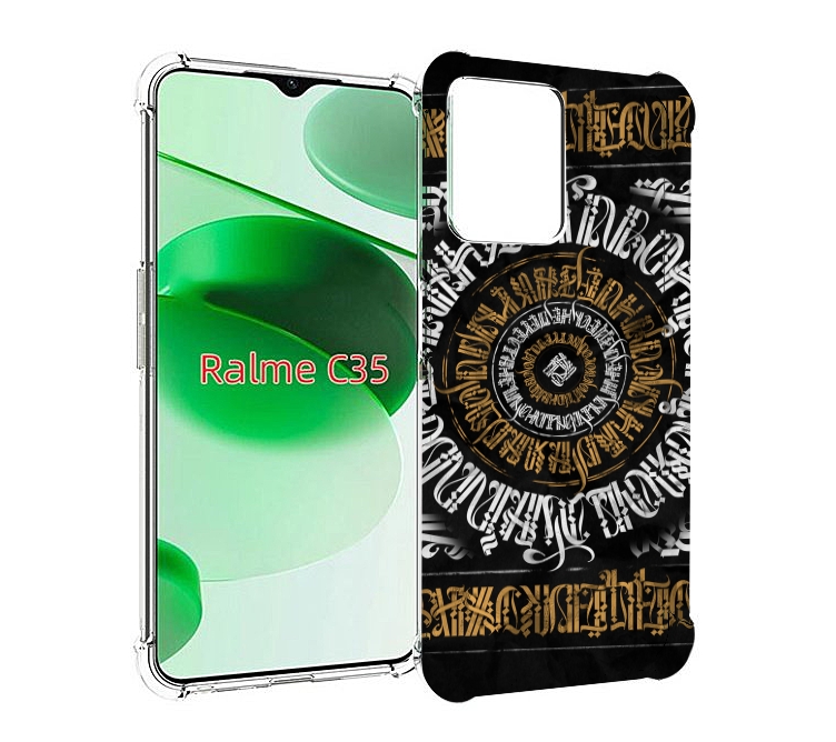 

Чехол MyPads лампас для Realme C35 / Narzo 50A Prime, Прозрачный, Tocco