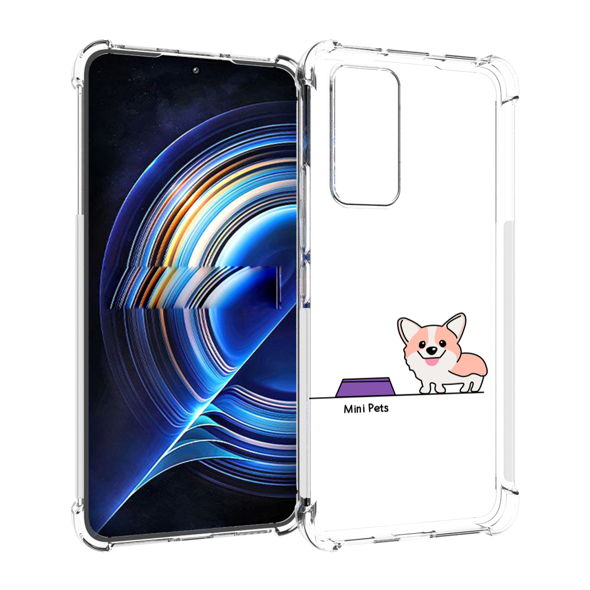 

Чехол MyPads мини-питомец детский для Tecno Camon 19 Neo, Прозрачный, Tocco