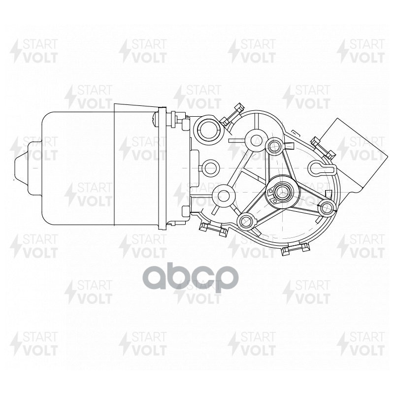 

Моторедуктор Стеклооч. Для А/М Renault Clio Symbol (00-)/Clio Ii (98-) (Перед.) (Vwf 0906)