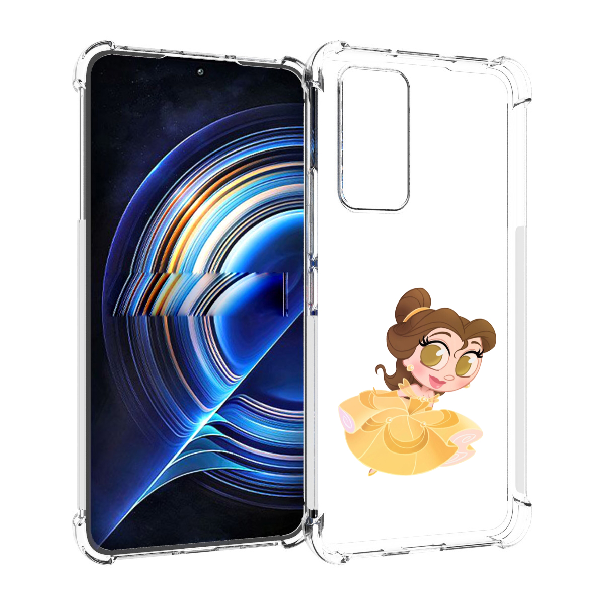 

Чехол MyPads мини-принцесса женский для Tecno Camon 19 Neo, Прозрачный, Tocco