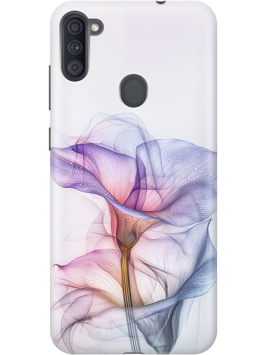 

Силиконовый чехол на Samsung Galaxy A11 / M11 с принтом "Прозрачные калы", Прозрачный;белый;серый;фиолетовый, 722820821