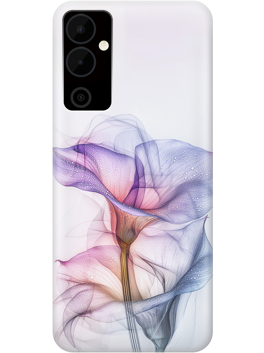 

Силиконовый чехол на Tecno Pova Neo 2 с принтом "Прозрачные калы", Прозрачный;белый;серый;фиолетовый, 778682421