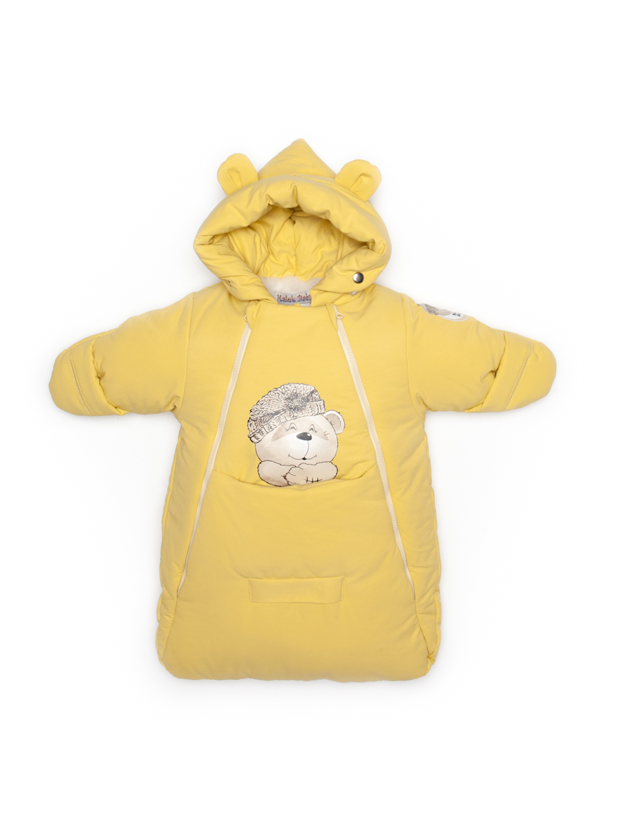 

Комбинезон-конверт MaLek BaBy 306Ш, желтый, 68, 306Ш