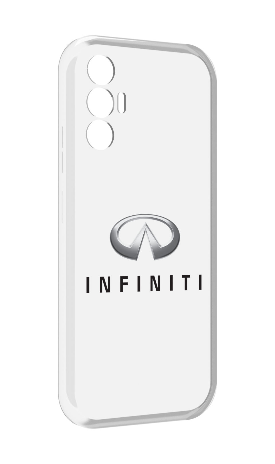 

Чехол MyPads Infiniti-3 мужской для Tecno Pova 3, Прозрачный, Tocco