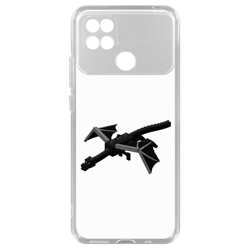 

Чехол-накладка Minecraft-Дракон Края для Xiaomi Poco C40, Прозрачный