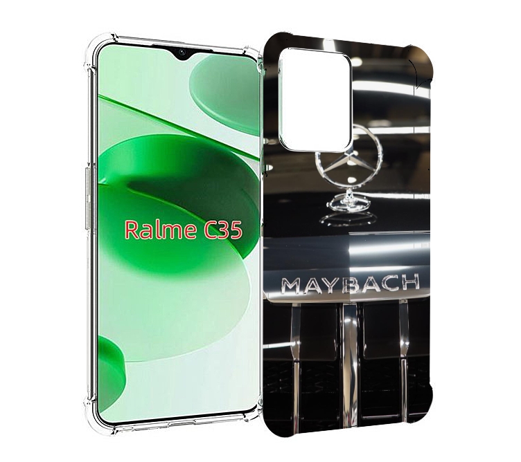 

Чехол MyPads maybach-2 для Realme C35 / Narzo 50A Prime, Прозрачный, Tocco