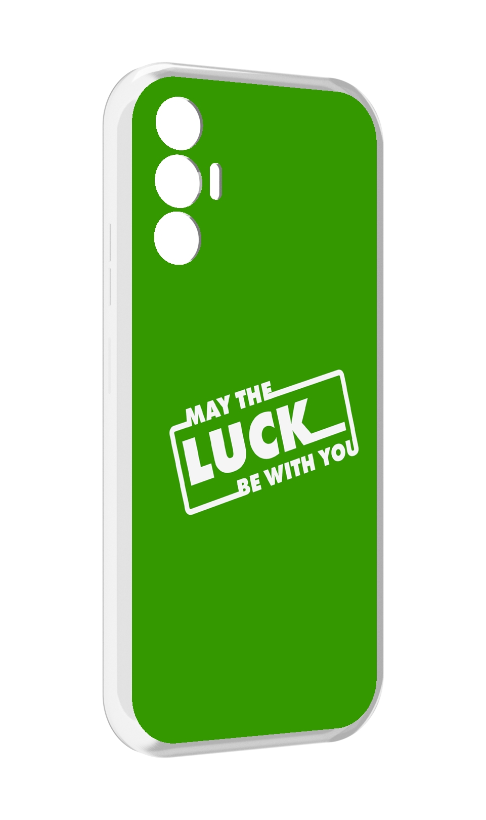 

Чехол MyPads Luck green для Tecno Pova 3, Прозрачный, Tocco