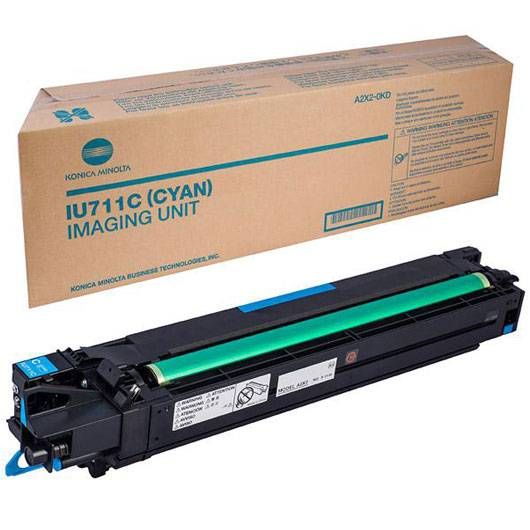 

Фотобарабан Konica Minolta IU-711C (A2X20KD) голубой, оригинальный, IU-711C
