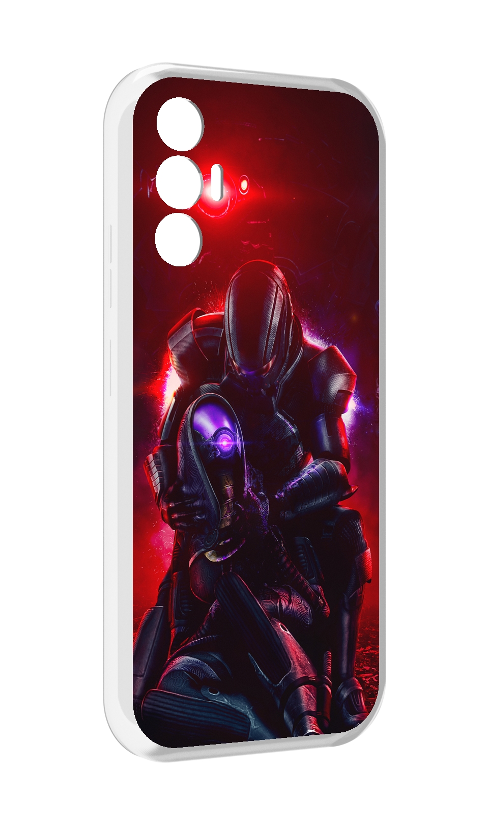 

Чехол Mypads Mass Effect Для Tecno Pova 3, Прозрачный, Tocco