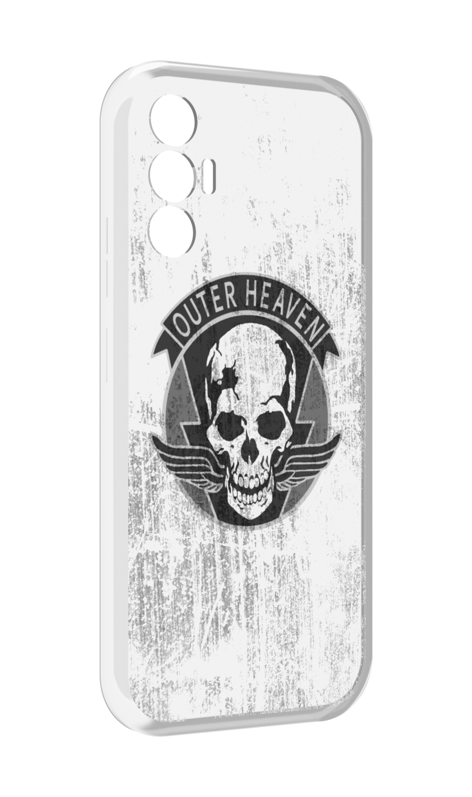 

Чехол MyPads Metal Gear Solid V Outer Heaven для Tecno Pova 3, Прозрачный, Tocco