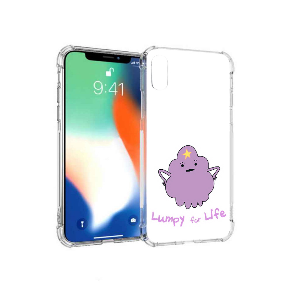 

Чехол MyPads Tocco для Apple iPhone XS Max Принцесса пупырчатого королевства, Прозрачный, Tocco