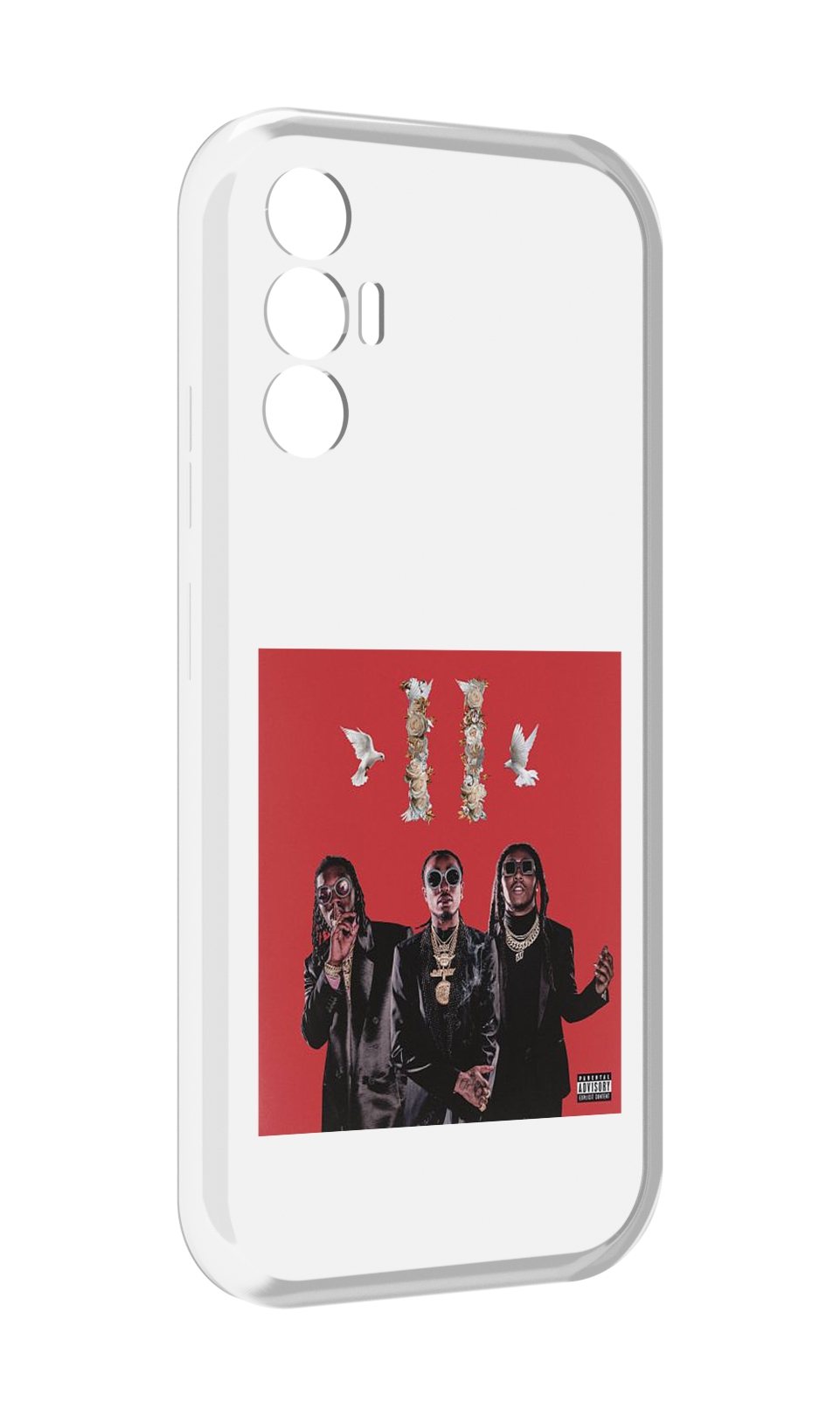 

Чехол MyPads Migos - Culture II для Tecno Pova 3, Прозрачный, Tocco