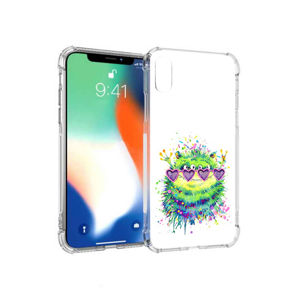 

Чехол MyPads Tocco для Apple iPhone XS Max Пушистый персонаж (PT117540.614.142), Прозрачный, Tocco