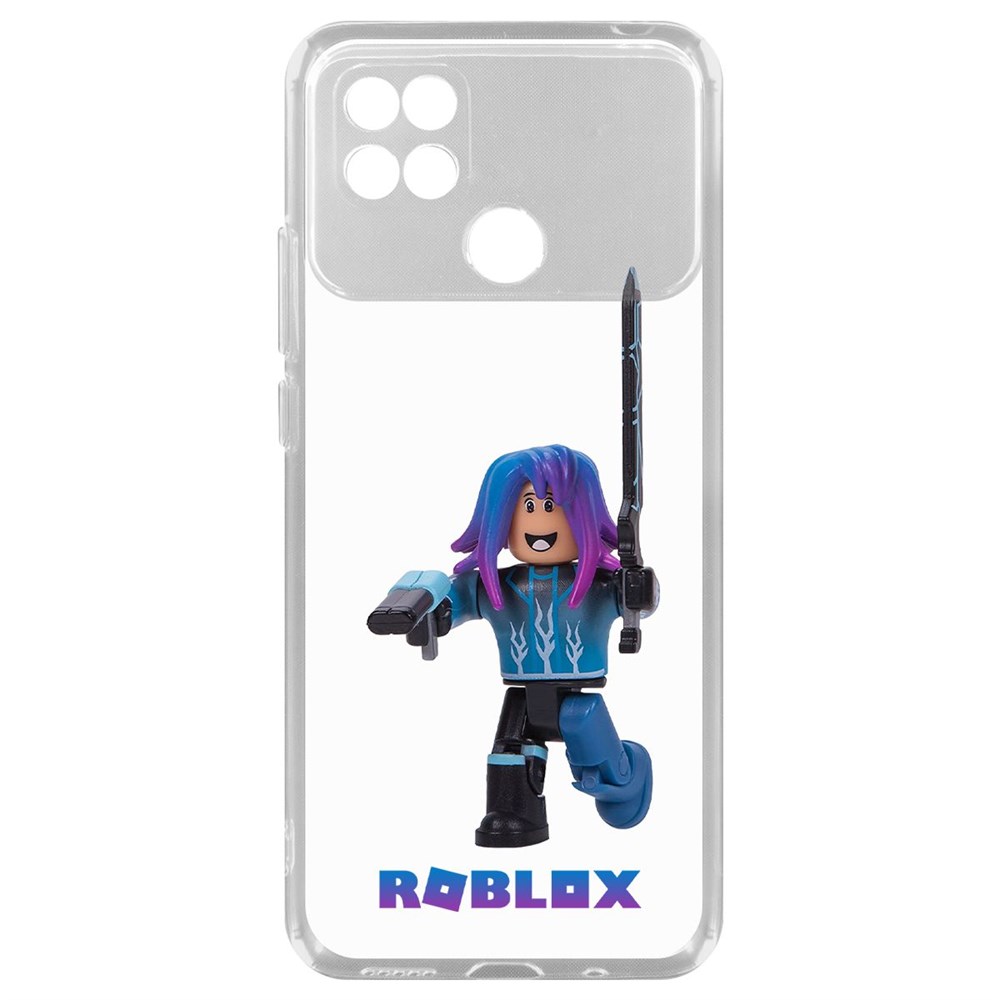 

Чехол-накладка Roblox-Паркурщик для Xiaomi Poco C40, Прозрачный