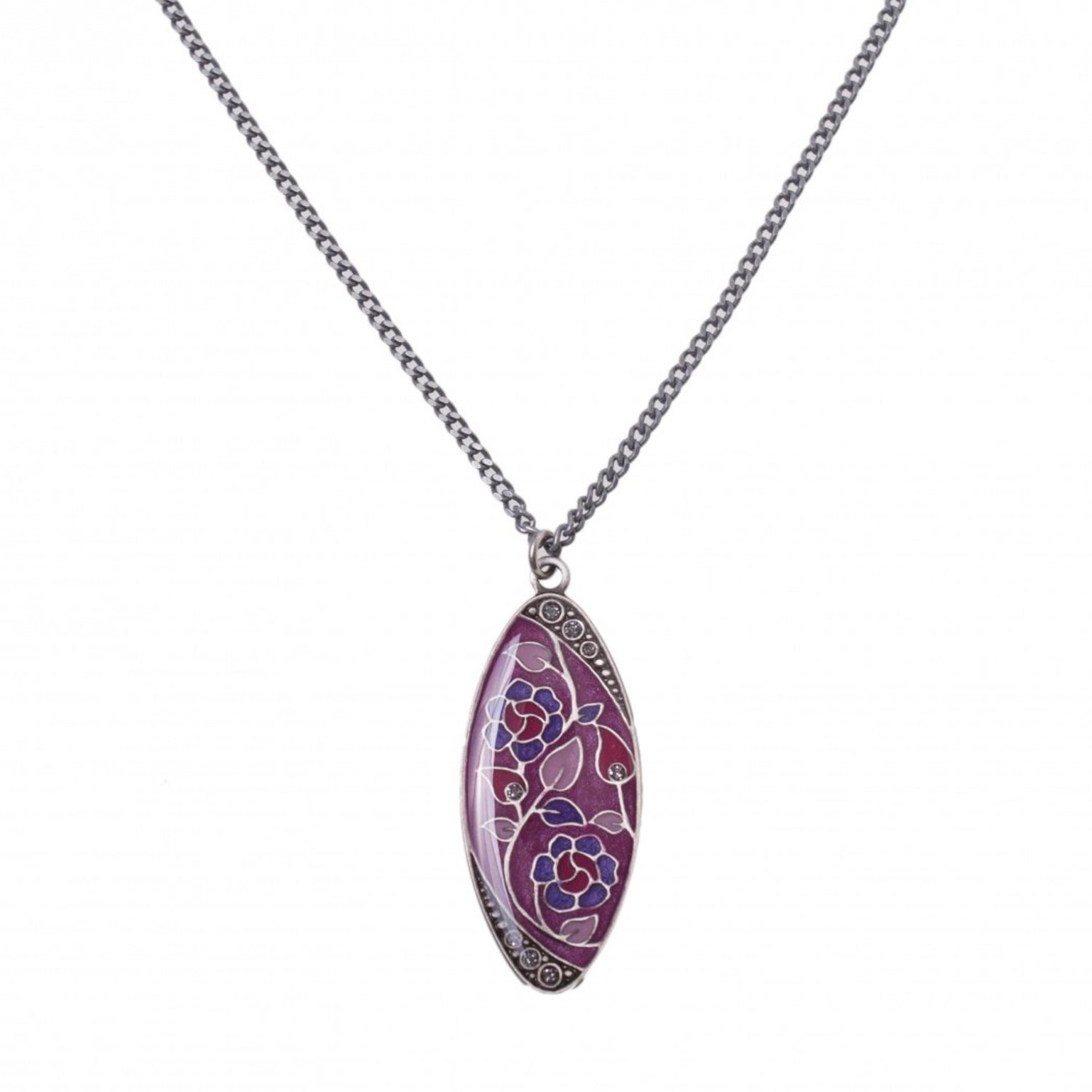 

Колье из бижутерного сплава/бронзы с эмалью 50 см Clara Bijoux B77158 V, B77158 V