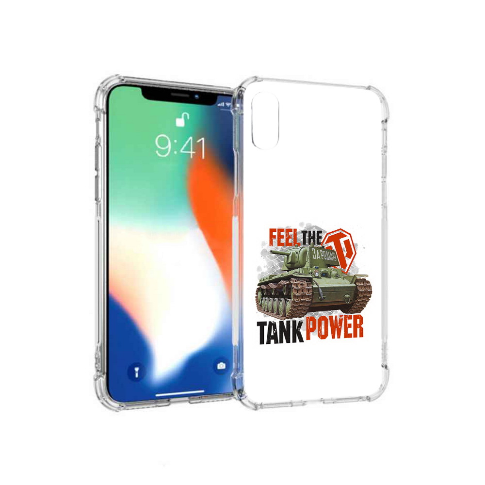 

Чехол MyPads Tocco для Apple iPhone XS Max Танк (PT117540.614.169), Прозрачный, Tocco