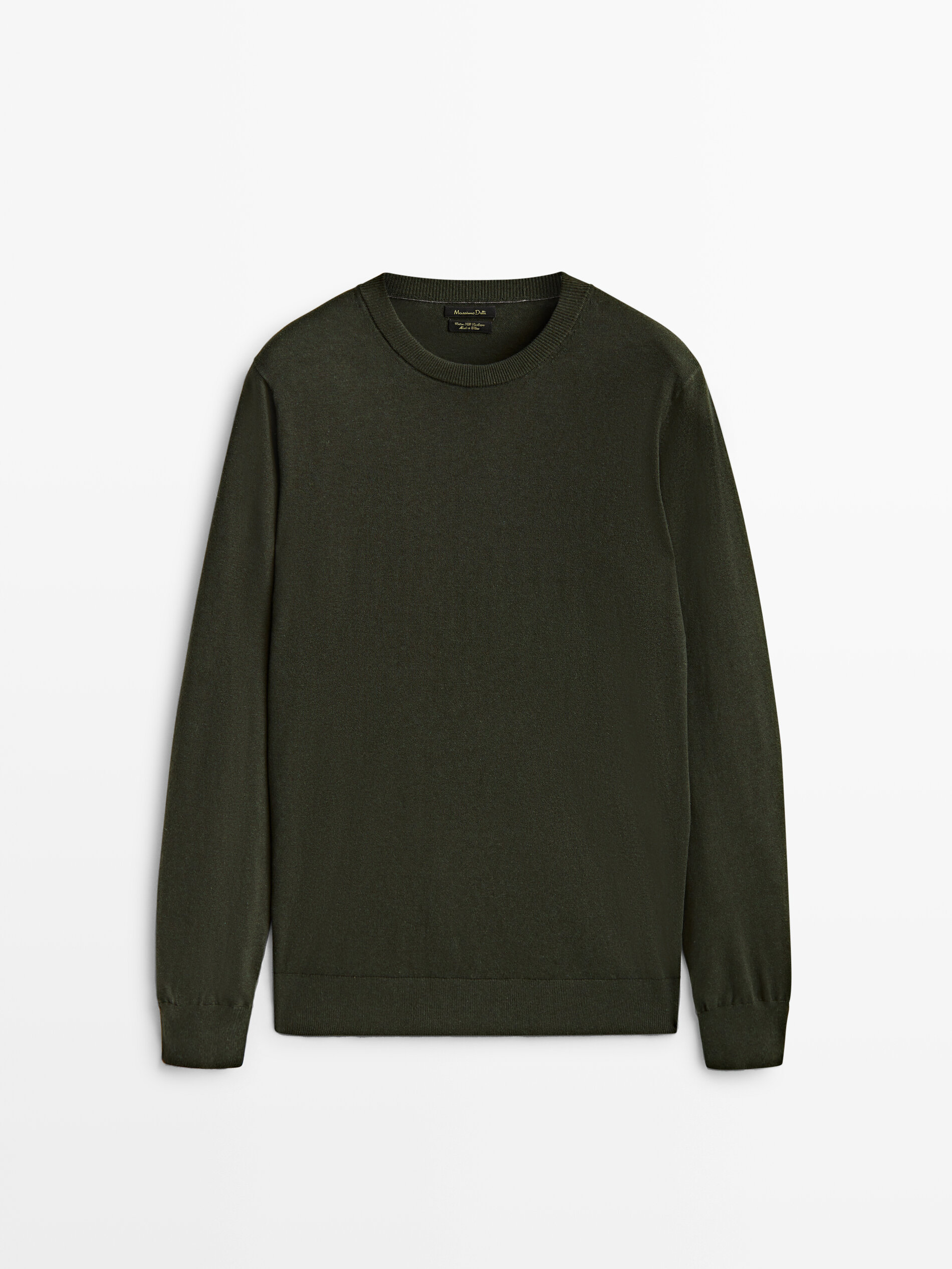 

Джемпер мужской Massimo Dutti 00945414530 зеленый M, 00945414530