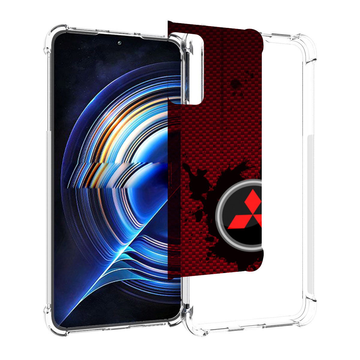 

Чехол MyPads mitsubishi 2 для Tecno Camon 19 Neo, Прозрачный, Tocco