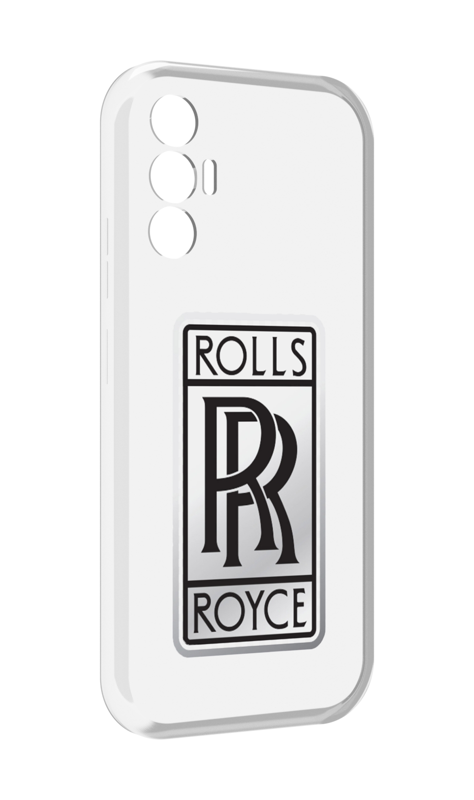 

Чехол Mypads Rolls-Royce Мужской Для Tecno Pova 3, Прозрачный, Tocco