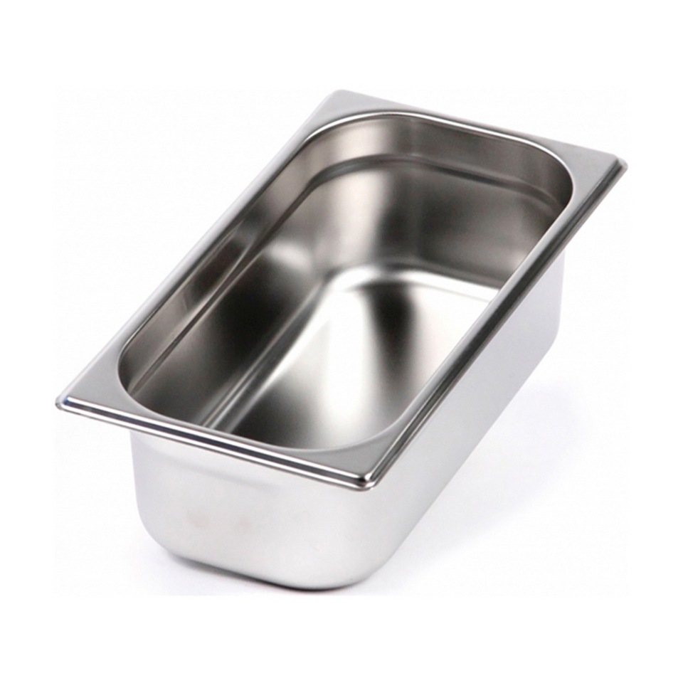 

Гастроемкость VIATTO GN 1/3 100 мм, мод. 813-4, нержавеющая сталь, 325х176х100 мм, 813-4