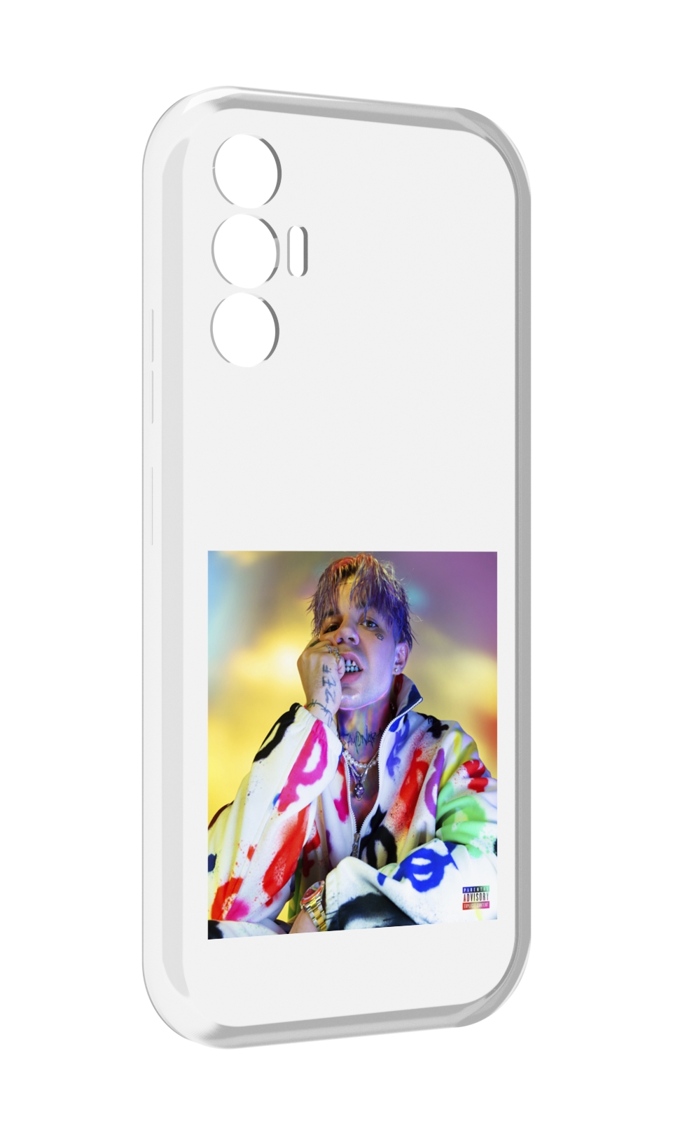 

Чехол Mypads Sayonara Boy Oраl Элджей Для Tecno Pova 3, Прозрачный, Tocco