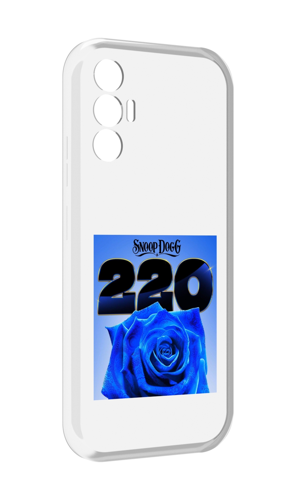 

Чехол Mypads Snoop Dogg 220 Для Tecno Pova 3, Прозрачный, Tocco