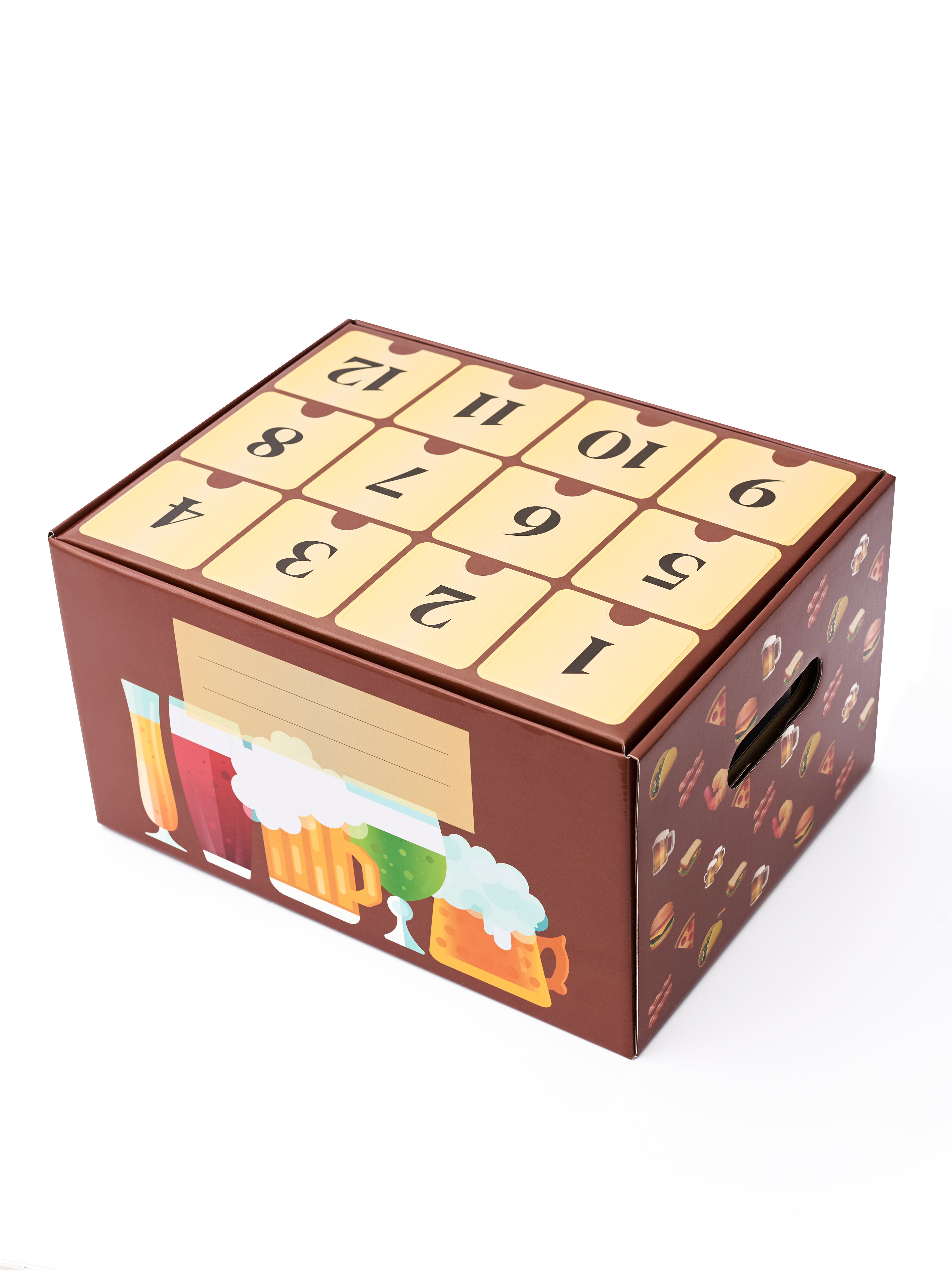 Подарочная коробка Шапка-невидимка Пивной адвент календарь boxbeer