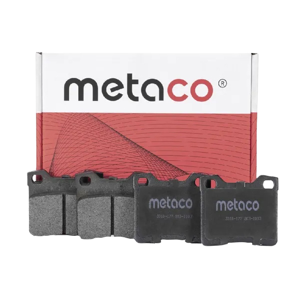 

Тормозные колодки METACO задние дисковые 3010177