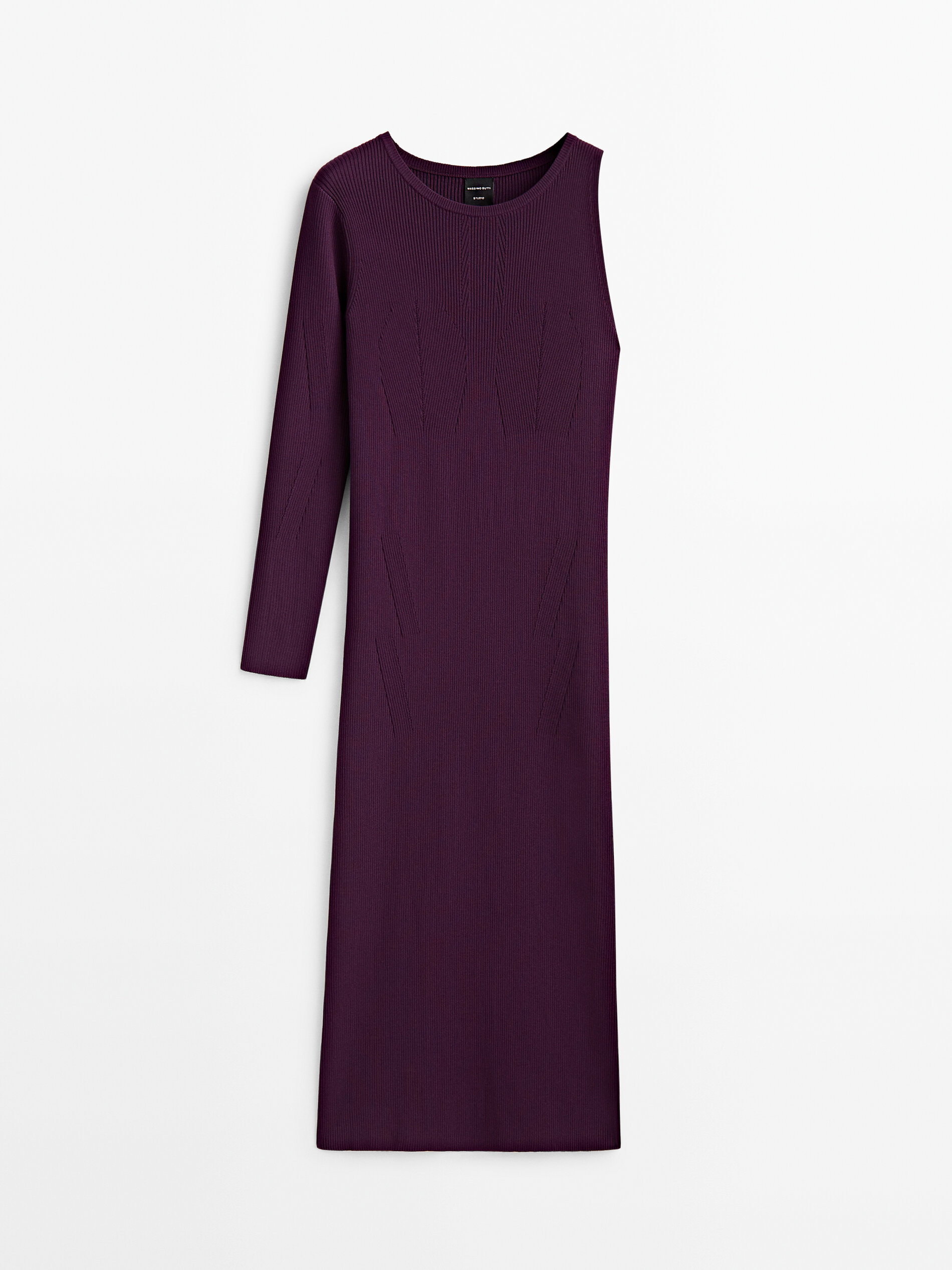 

Платье женское Massimo Dutti 09403953681 черное M, 09403953681