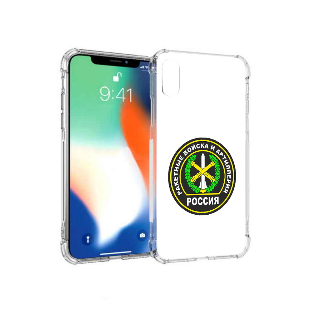 

Чехол MyPads Tocco для Apple iPhone XS Max артиллерия (PT117540.614.225), Прозрачный, Tocco
