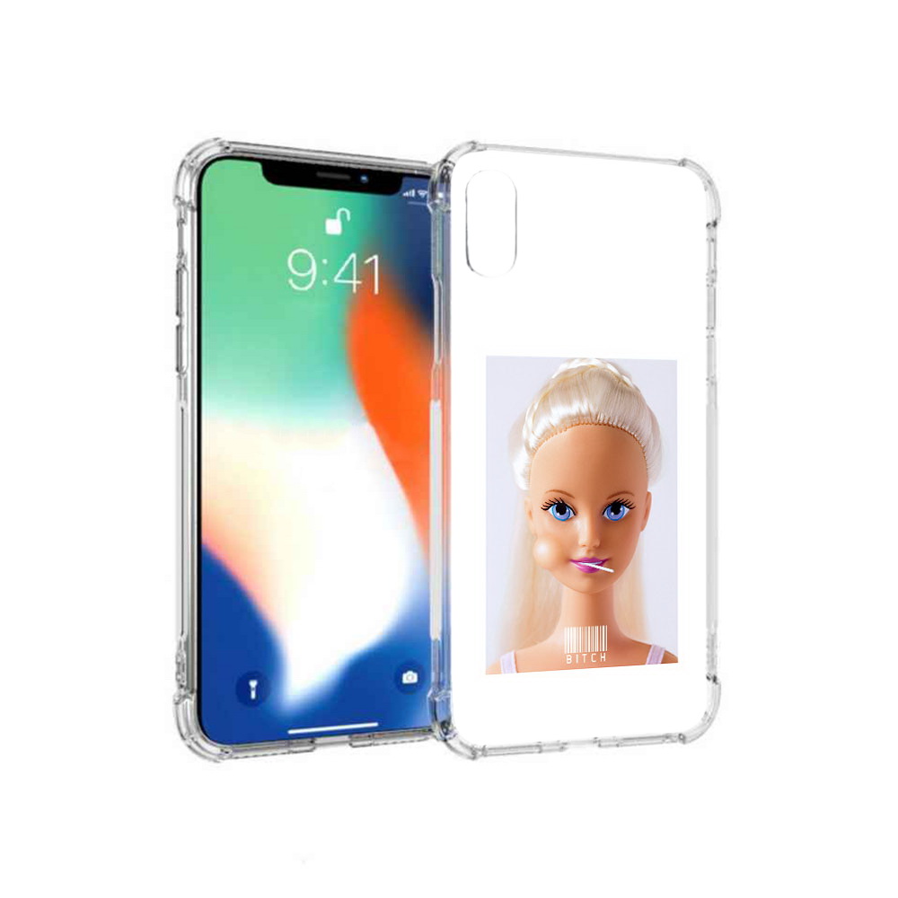 

Чехол MyPads Tocco для Apple iPhone XS Max барби (PT117540.614.226), Прозрачный, Tocco