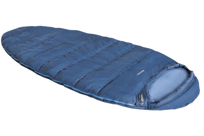 Спальный мешок High Peak Boom голубой, левый