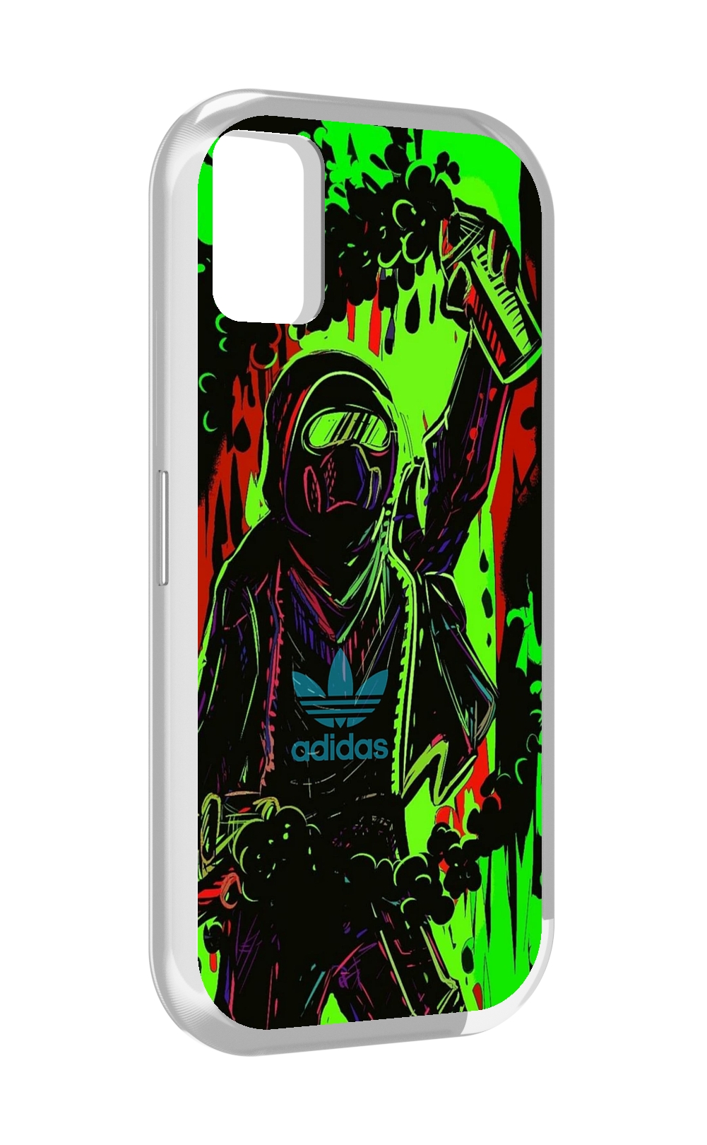 

Чехол MyPads мужчина в красках адидас для UMIDIGI A11, Прозрачный, Tocco