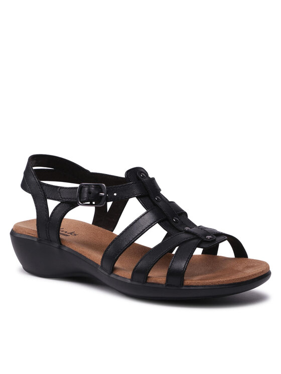 

Сандалии Roza Jaida 203582964 Clarks Черный 36 EU, Roza Jaida 203582964