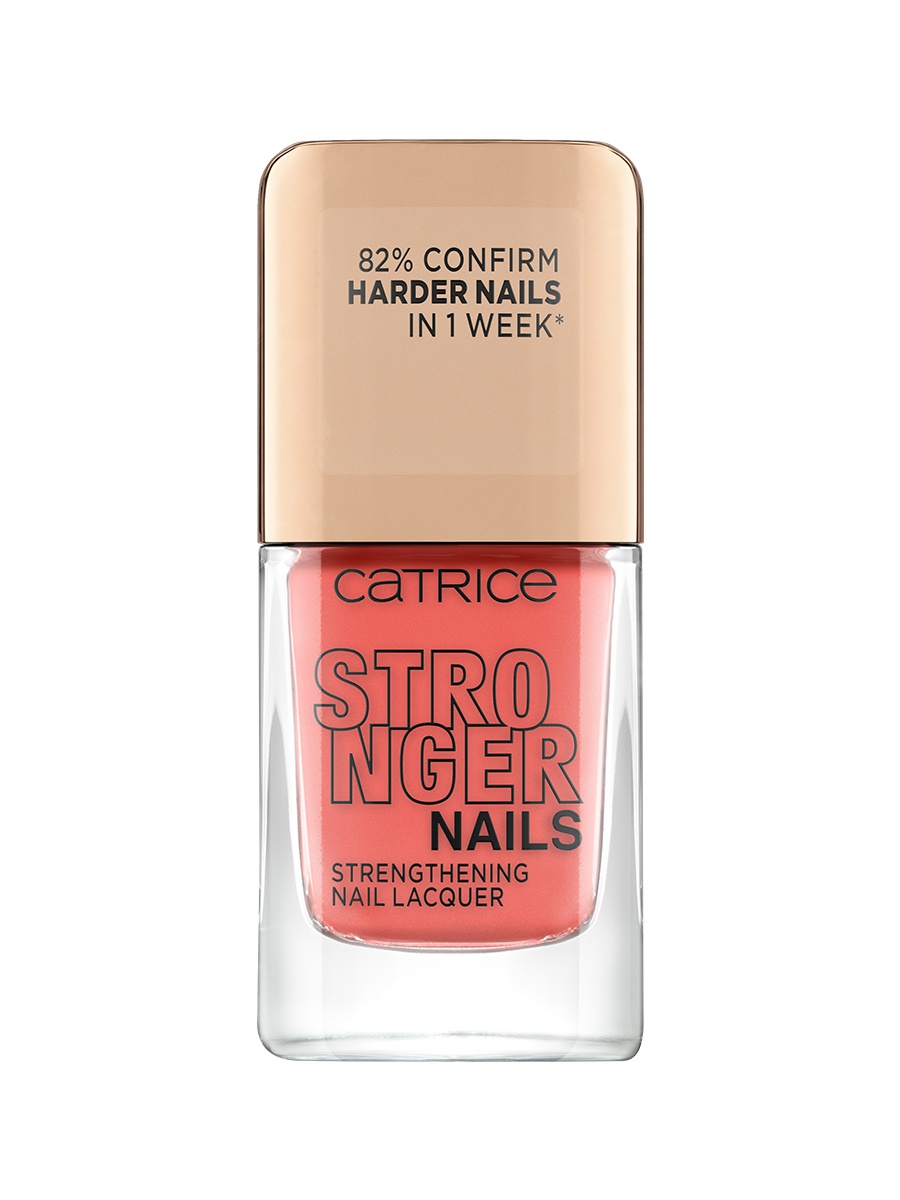 фото Лак для ногтей catrice, stronger nails strengthening nail lacquer - 02.burly coral