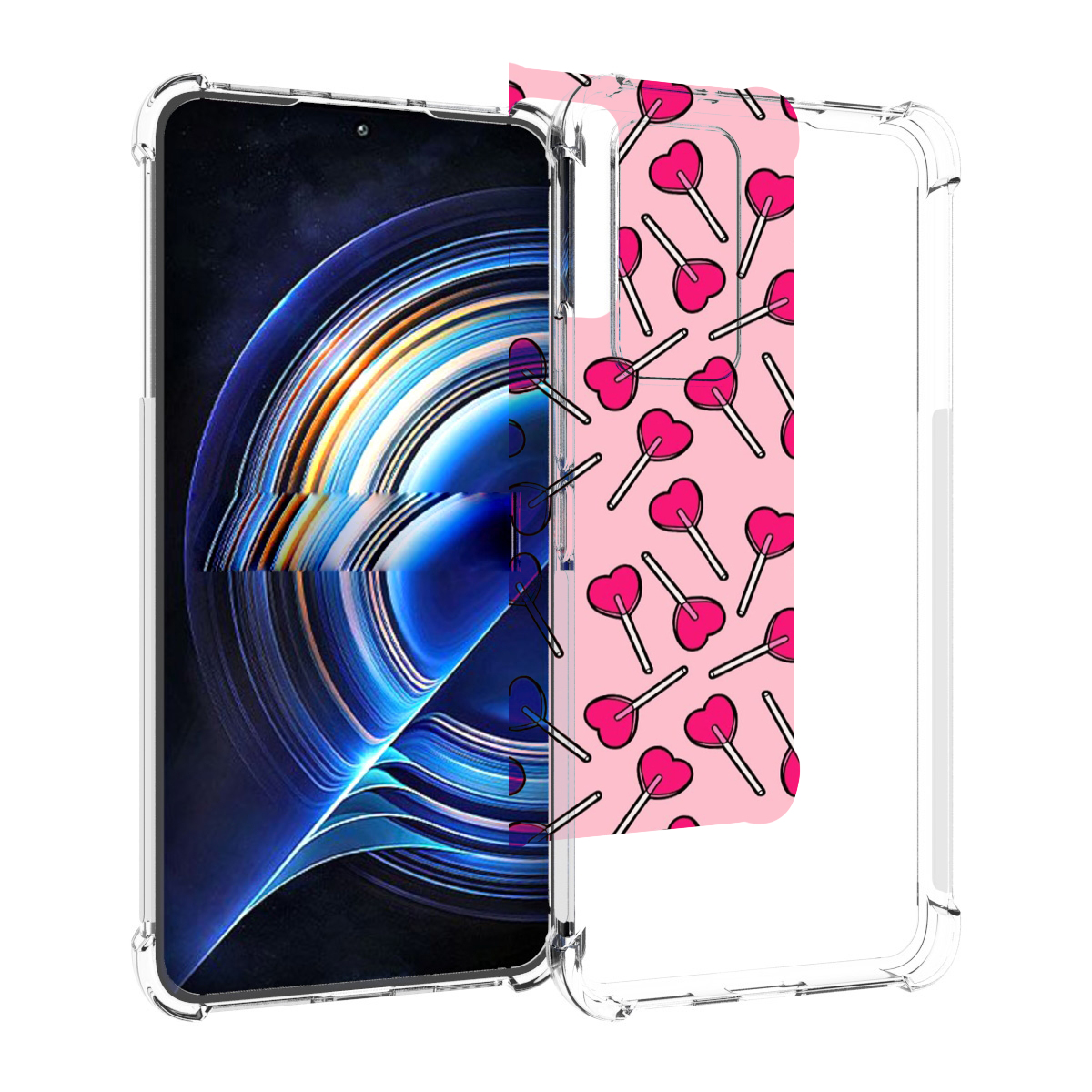 

Чехол MyPads много лединцов для Tecno Camon 19 Neo, Прозрачный, Tocco